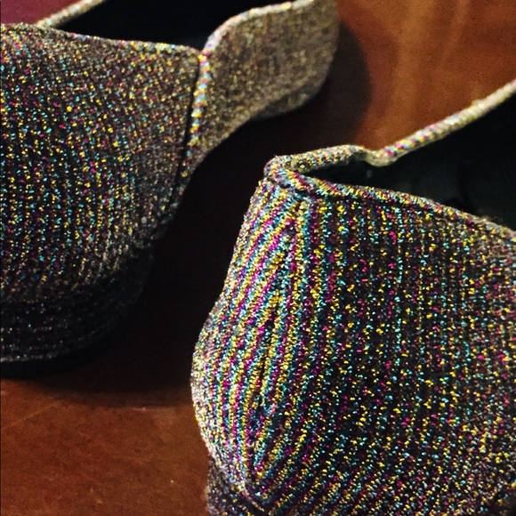 ZARA shimmery,colorful sparkly flats(39) - Picture 12 of 14